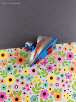 Vintage 1983 Playskool Sesame Street Grover Toy Rocket Figure Miniature Toy