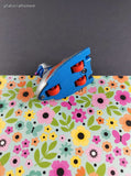 Vintage 1983 Playskool Sesame Street Grover Toy Rocket Figure Miniature Toy