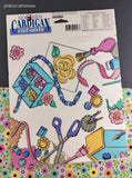 Vintage No-Sew Fabric Applique by Daisy Kingdom #C703-4001-026 Crazy for Crafts NEW