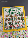 Vintage 1984 Growing Things Usborne Softcover