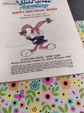 Vintage 1992 Golden Book: Tiny Toon Adventures, Happy Birthday Babs! Softcover