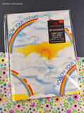 Vintage American Greetings Rainbow Follow Your Dreams Gift Wrap Wrapping Paper, 1 Sheet New