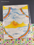 Vintage American Greetings Rainbow Follow Your Dreams Gift Wrap Wrapping Paper, 1 Sheet New