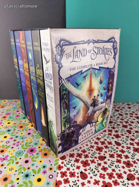 2012 1st Printing The Land of Stories Complete Paperback Gift Box Set/6 UK Ed.