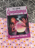 Vintage 1990's R.L. Stine Goosebumps #12, Be Careful What You Wish For... Softcover