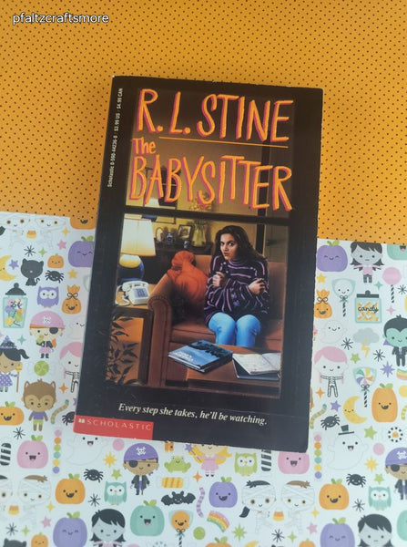 Vintage 1980's Scholastic The Babysitter by R.L. Stine Softcover
