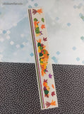Vintage 1998 Mrs. Grossman's Design Lines Festive Autumn Borders Large Full Sticker Sheet, Unused