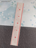 Vintage 1997 Mrs. Grossman's Design Lines Rainbow Lines Borders Large Full Sticker Sheet, Unused
