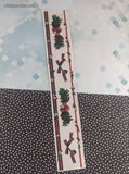 Vintage 1998 Mrs. Grossman's Design Lines Christmas Garland SHINY Borders Large Full Sticker Sheet, Unused