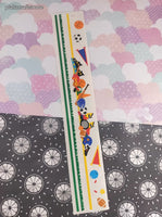 Vintage 1997 Mrs. Grossman's Design Lines Back to School Sports Borders Large Full Sticker Sheet, Unused