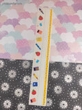 Vintage 1997 Mrs. Grossman's Design Lines Back to School Borders Large Full Sticker Sheet, Unused