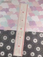 Vintage 1997 Mrs. Grossman's Design Lines Splashing Water Borders Large Full Sticker Sheet, Unused