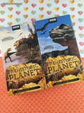 Vintage 2003 BBC Video Prehistoric Planet Dino Dynasty I + II VHS Tapes Set/2