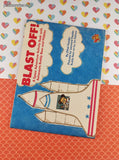 Vintage 1986 Blast Off! A Space Adventure Activity Book Softcover
