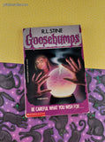 Vintage 1990's R.L. Stine Goosebumps #12, Be Careful What You Wish For... Softcover