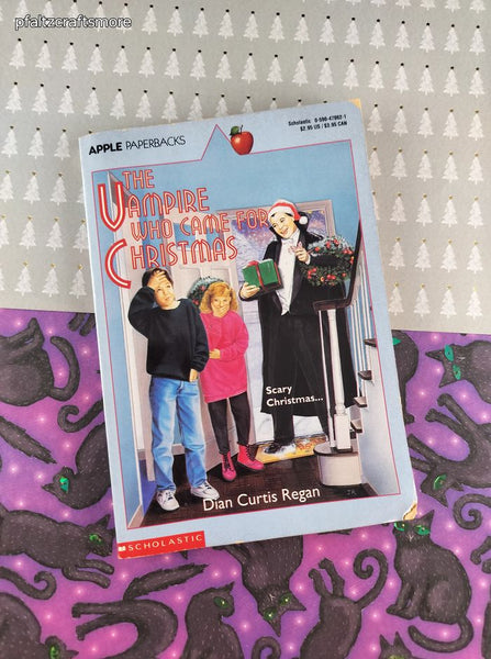 Vintage 1993 1st Printing The Vampire Who Came For Christmas Scholastic Softcover