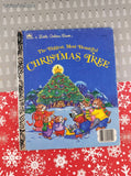 Vintage 1985 Little Golden Book: The Biggest, Most Beautiful Christmas Tree, Hardcover