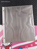 Vintage 1988 Holson Refill Pack - 50 EasyFill Pockets 3 Ring Binder Style NOS