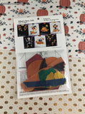 Vintage 1996 Fall Autumn Birdhouse Glitzy Shirts Iron-On Applique Kit NEW SEALED