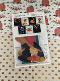 Vintage 1996 Fall Autumn Scarecrow Glitzy Shirts Iron-On Applique Kit NEW SEALED
