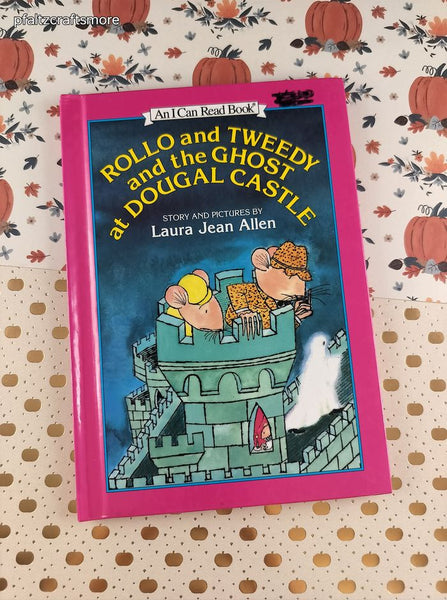 Vintage 1990's 1Rollo and Tweedy and the Ghost at Dougal Castle Hardcover