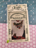 Vintage 1995 Glenda's Fashion Easy Iron-On Painting Patterns Christmas Balls & Holly NEW SEALED