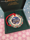 Vintage 1997 Longaberger Collector's Club Hometown Christmas Ornament