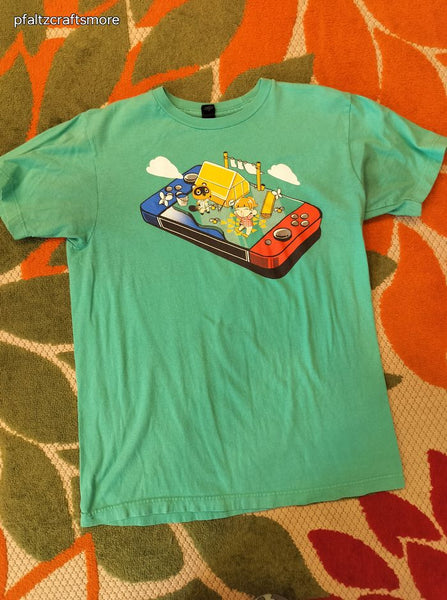 Tultex Animal Crossing New Horizons Men's Unisex Graphic Tee Medium