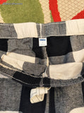 Women's Old Navy Black & White Checkered Flannel Lounge Sleep Pants Sz Lg