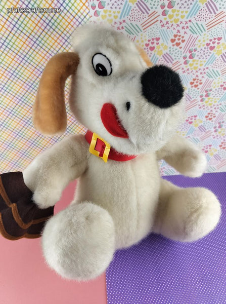 Vintage 1998 Beggin' Strips Large Plush Toy Dog Stuffed Animal, Like New
