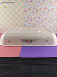 Vintage Pfaltzgraff Meadow Lane Butterfly Casserole Baking Dish, Like New