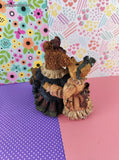 Vintage 1997 Boyds Bears & Friends "Louella and Hedda...the Secret" Figurine