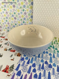 Vintage Pfaltzgraff Winter Frost Polar Bears Snowy Cereal/Soup Bowl, Like New