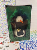 Vintage Let it Snow Snowman Figurine 5.5" Like New, Open Box