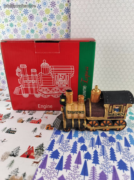 Vintage 1998 Edition Engine Home Towne JCPenney Decorative Train Car OPEN BOX