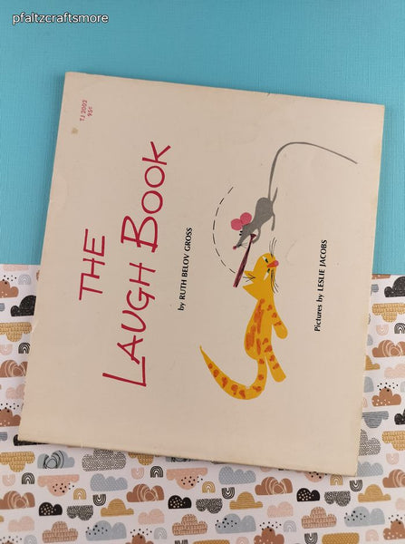 Vintage 1971 1st Printing The Laugh Book Scholastic Book Services Softcover