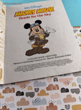 Vintage 1987 Little Golden Book: Walt Disney's Mickey Mouse Heads for the Sky Hardcover
