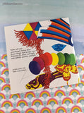 Vintage 1990 Kites Sail High: A Book About Verbs Scholastic Softcover, Like New