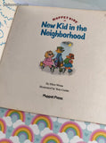 Vintage 1989 1st Printing Jim Henson Muppet Kids in New Kid in the Neighborhood Softcover