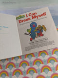 Vintage 1995 First Little Golden Book Sesame Street I Can Dress Myself Hardcover