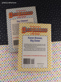 Vintage 1980's Baby-Sitters Little Sister Book Set/6 #1 - #6 Softcovers
