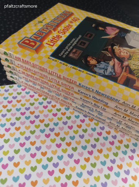 Vintage 1990's Baby-Sitters Little Sister Book Set/6 #35 - #40 Softcovers
