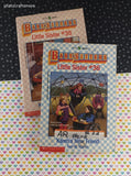 Vintage 1990's Baby-Sitters Little Sister Book Set/6 #35 - #40 Softcovers
