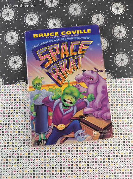 Vintage 1990's Space Brat by Bruce Coville Softcover