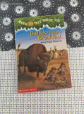 Vintage 1990's Magic Tree House #18 Buffalo Before Breakfast Softcover