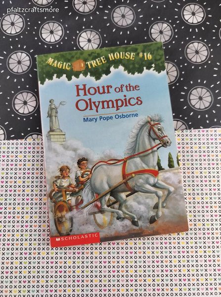 Vintage 1990's Magic Tree House #16 Hour of the Olympics Softcover