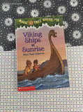 Vintage 1990's Magic Tree House #15 Viking Ships at Sunrise Softcover