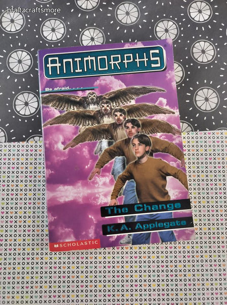 Vintage 1990's K.A. Applegate Animorphs #13, The Change, Softcover