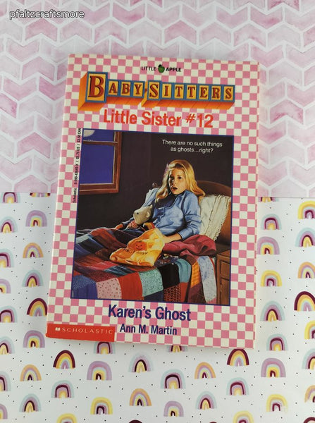 Vintage 1990 1st Printing Baby-Sitters Little Sister #12, Karen's Ghost Softcover