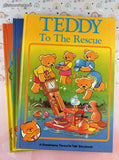 Vintage 1989 Grandreams Storybook Set/3 Teddy Hardcovers